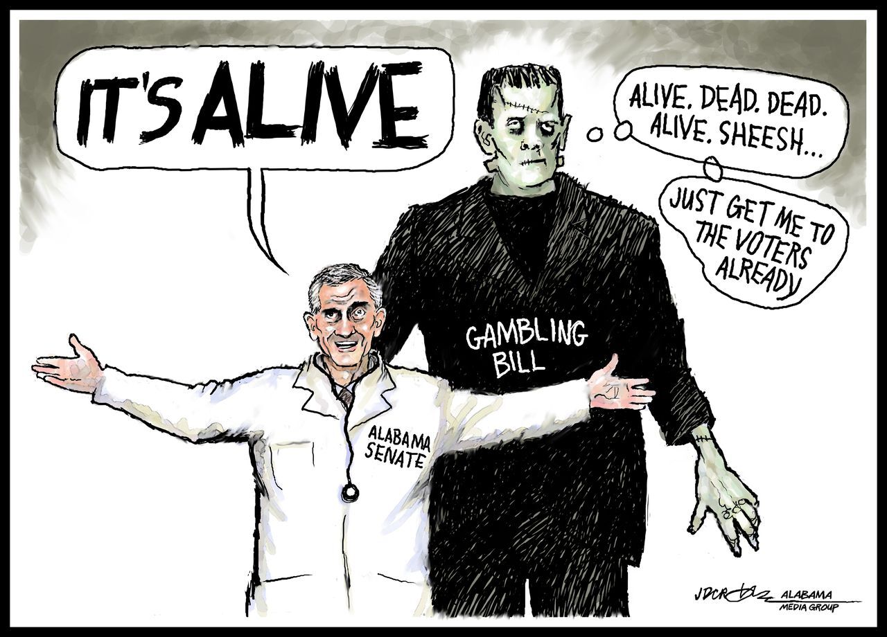 It’s ALIVE: Frankenstein gambling bill one step closer to voters